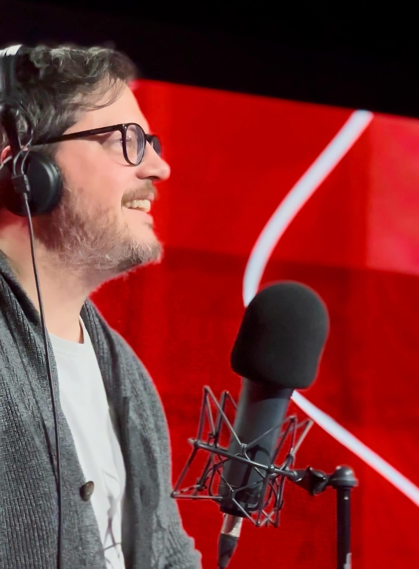 Emanuele Carocci in studio a RTL 102.5